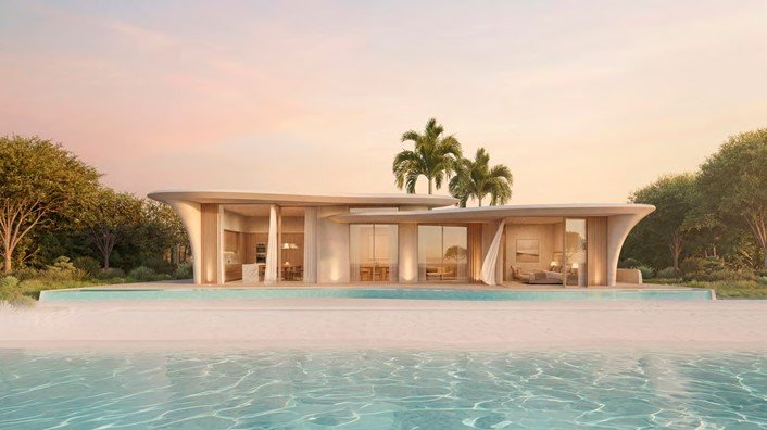 لمسة معمارية من مشروع Hacienda Ras Al Hekma